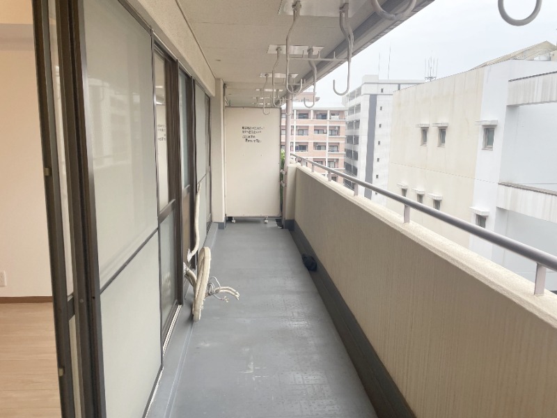 洗濯物がたくさん干せますね