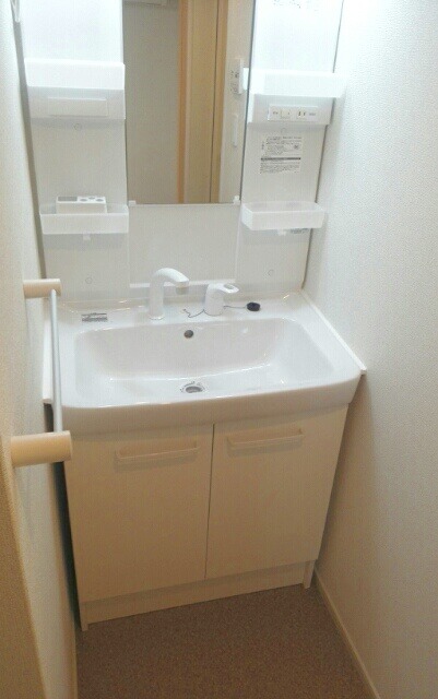 朝の支度はこちらです。