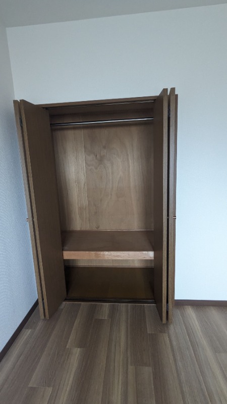 お洋服がかけられます