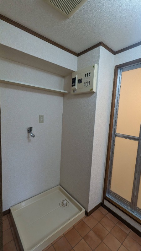 室内洗濯機置き場付き！
