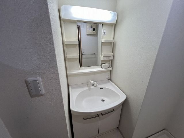 朝の支度はこちらです