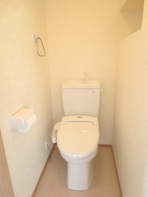 嬉しい温水洗浄便座付き