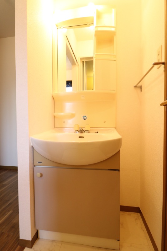 朝の支度はこちらです。