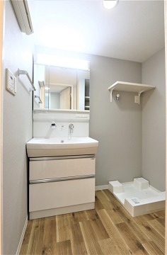 お出かけ前の支度はこちらでされてください