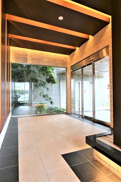 おしゃれなロビーです