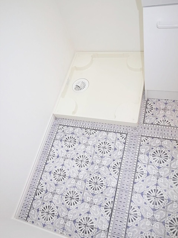 室内洗濯機置き場です