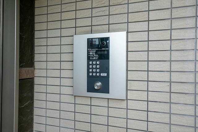 オートロック付きで安心です