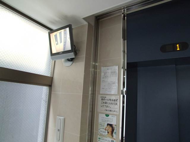 安心の防犯カメラがあります。