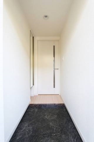 開放感のある玄関ですね