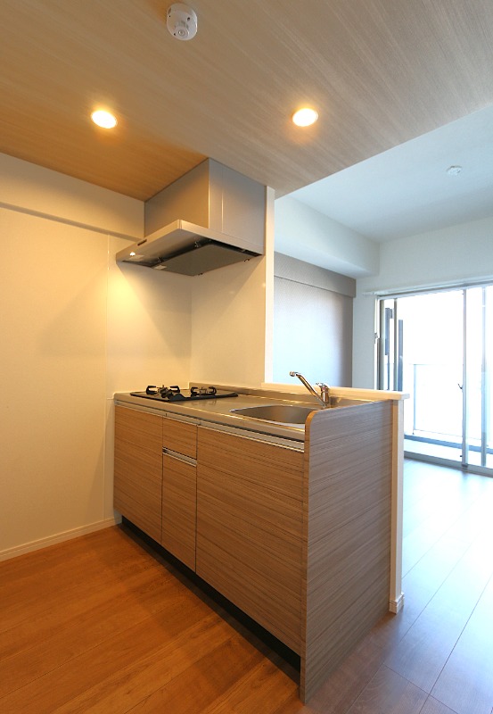 人気のカウンターキッチンです