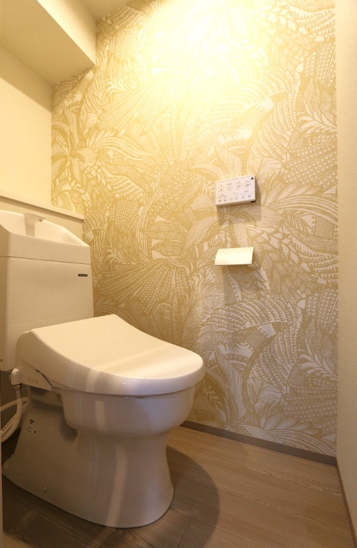 清潔感のあるトイレです