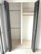 お洋服が多い方でも楽々収納できます