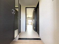 解放感ある玄関ですね