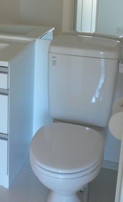 清潔感のある空間です。