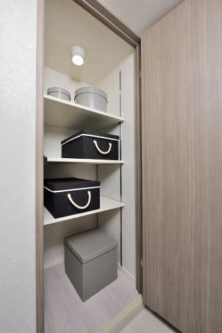 靴の収納スペースも豊富です