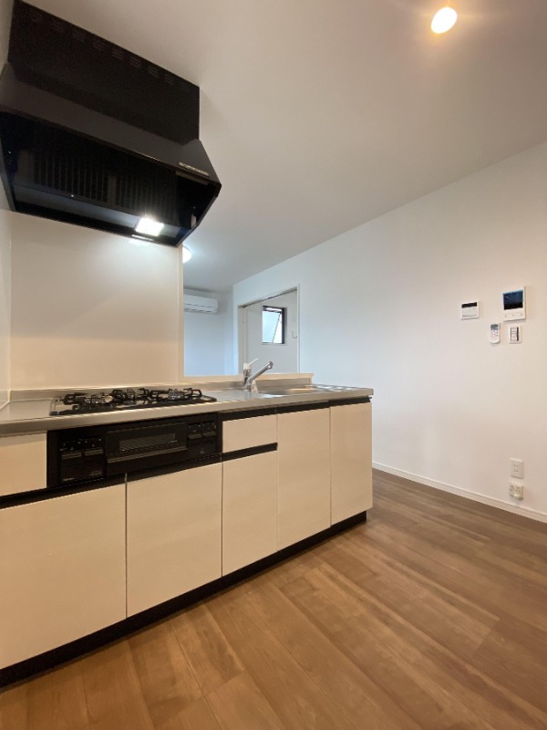 対面キッチンで会話が弾みますね