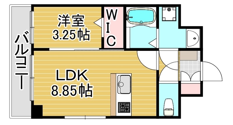 間取や内装は現状を優先します