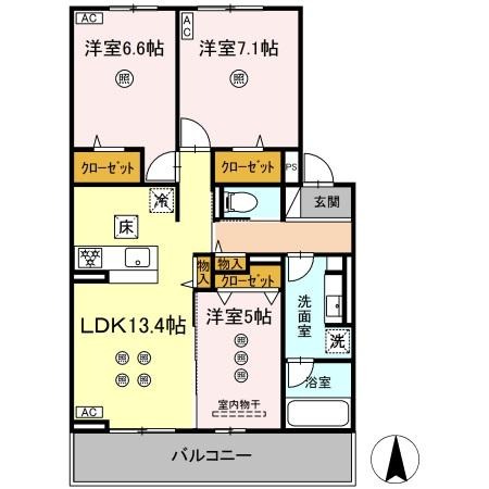 間取や内装は現状を優先いたします