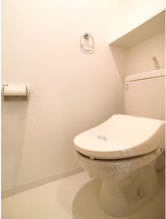 清潔感のあるトイレです