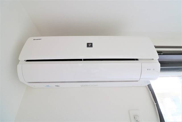 エアコン付きです。