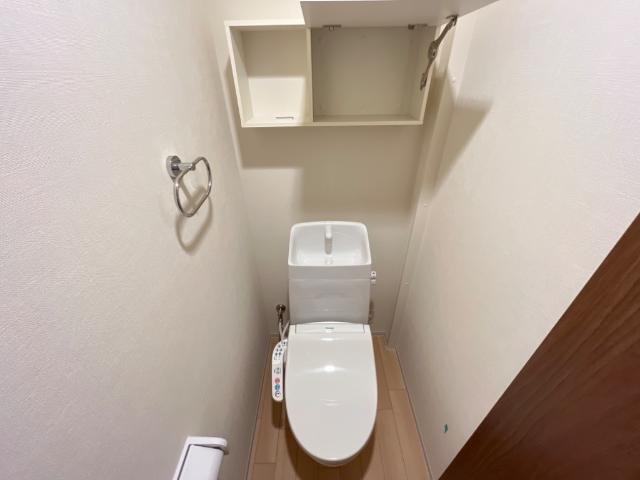 清潔感のあるトイレです。