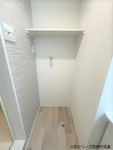 洗濯機置き場です