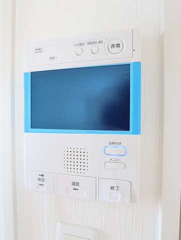 モニタ付で来客時も安心