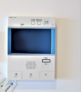 モニタ付で来客時も安心です