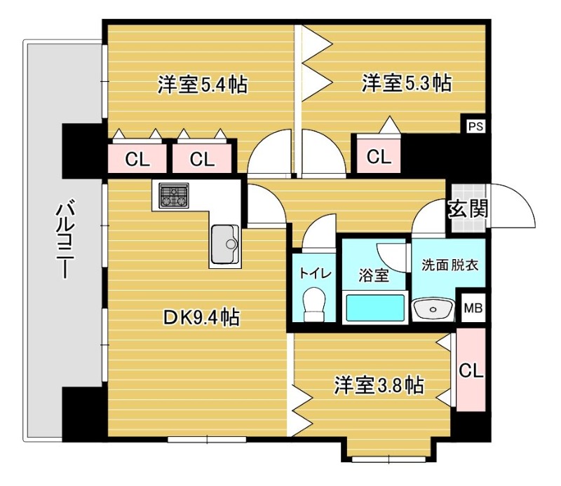 間取り・設備・写真は現状優先です