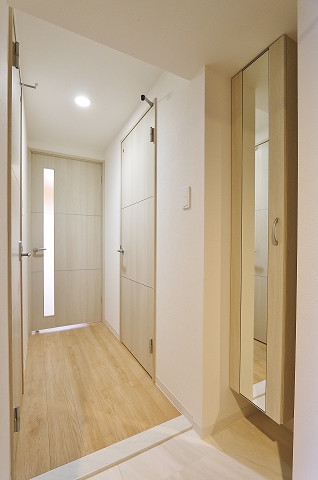 解放感ある玄関ですね