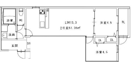 間取や内装は現状を優先します。