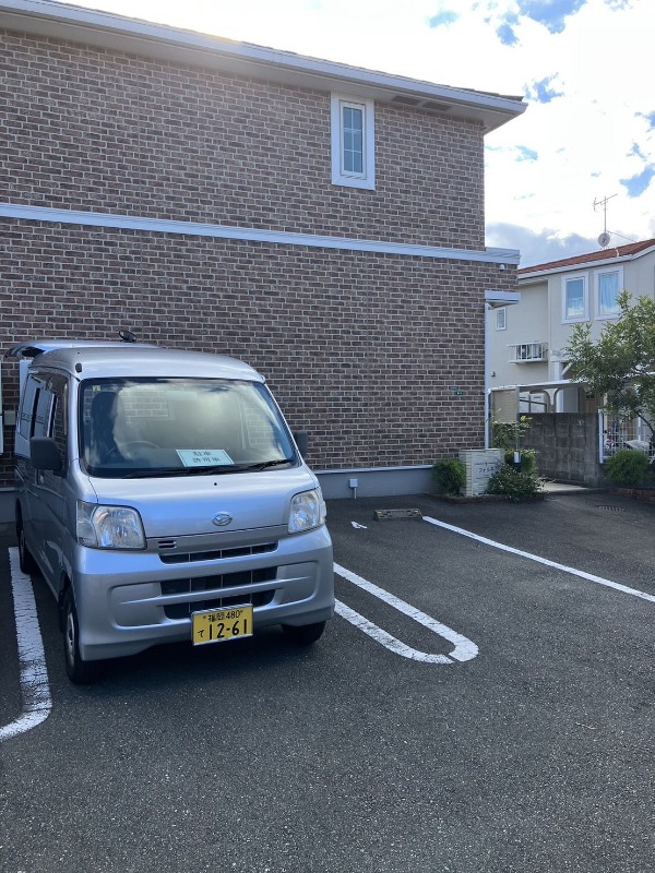 駐車場はこちらです。