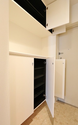 使い勝手の良いシューズボックス