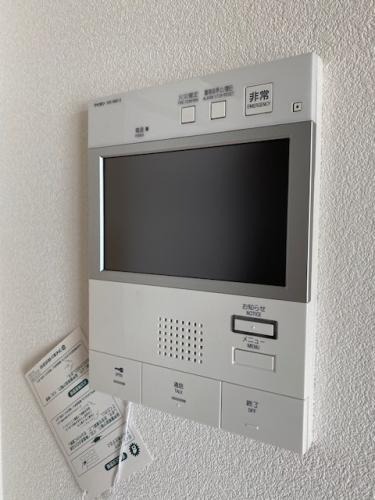 モニタ付きで来客時も安心