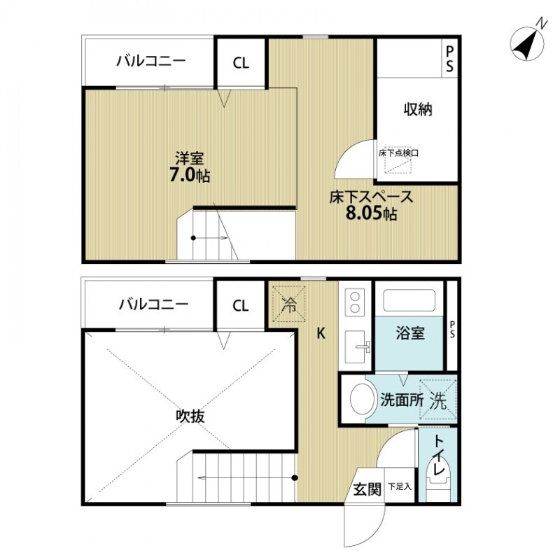 間取り、設備は現状を優先致します