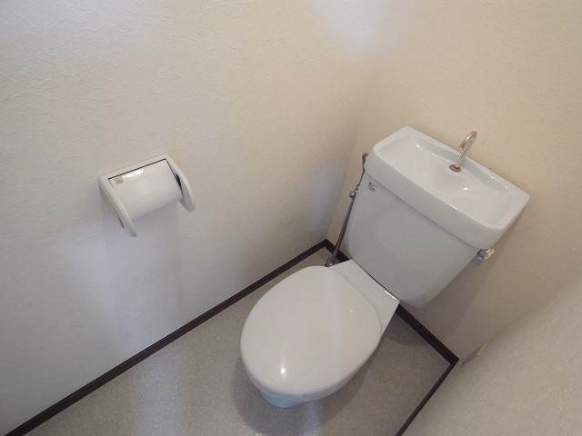 独立のトイレです