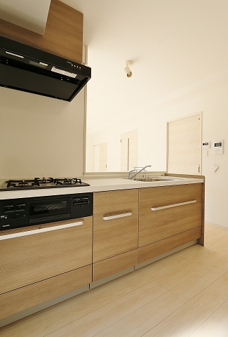 対面キッチンで会話が弾みますね