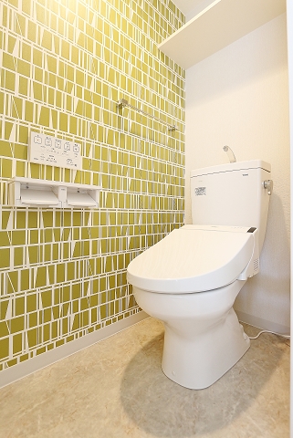 清潔感のあるお手洗いです