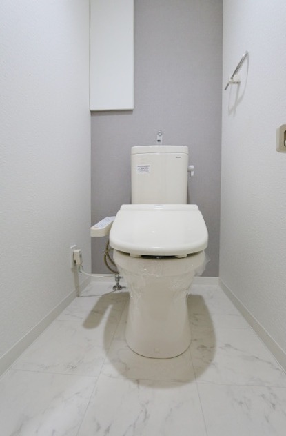 清潔感のあるトイレです