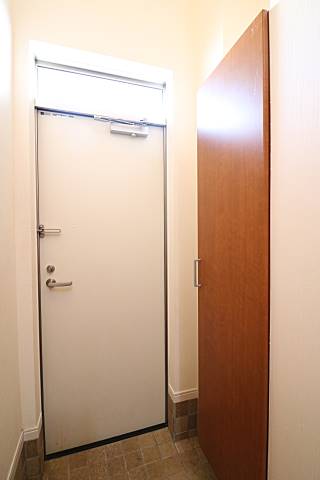 開放感のある玄関ですね