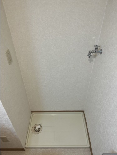 室内洗濯機置場があります