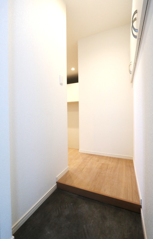 玄関からの景色です。
