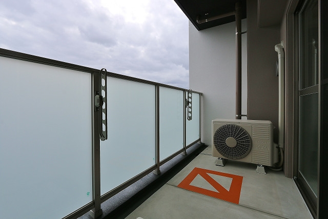 天気の良い日の洗濯物はこちらへ