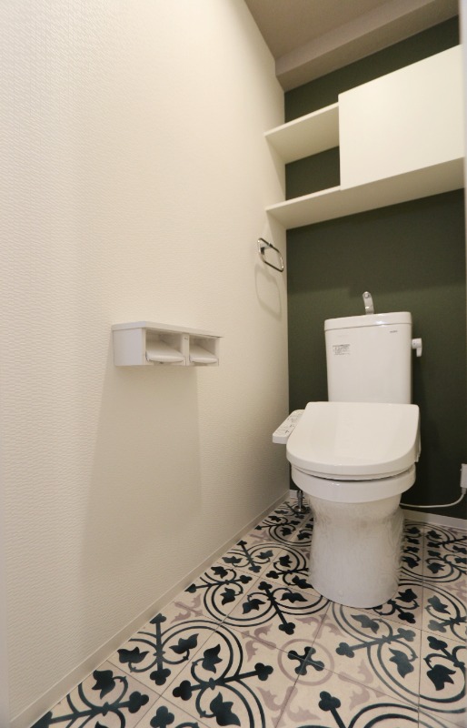清潔感のあるトイレです