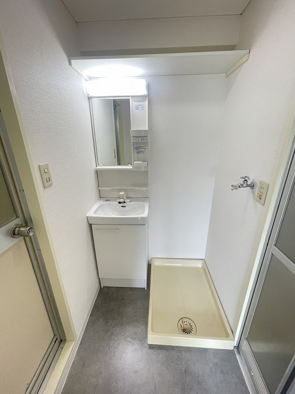 朝の身支度はこちらでどうぞ