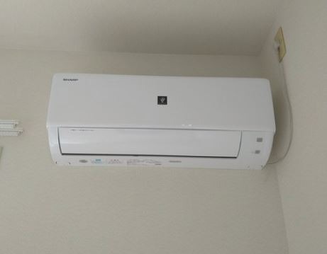 エアコン付きです。