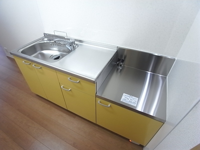 シンクも広くお料理がはかどります。