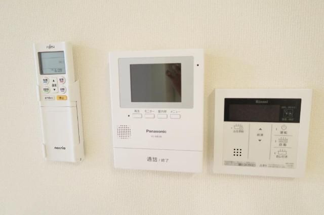 モニターホン付きで安心。
