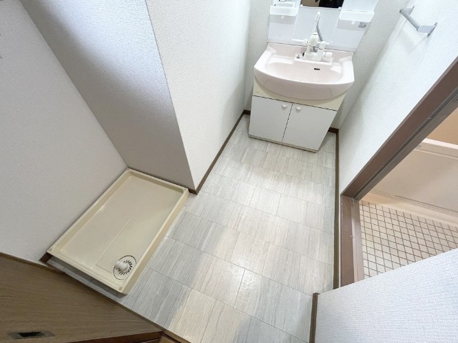 朝の支度はこちらです。