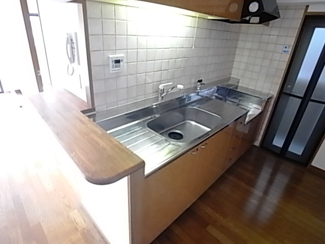 調理スペースが広いのでお料理好きにピッタリ